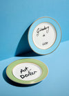 Dinner Plate Set - Ginsberg/Art Dealer
