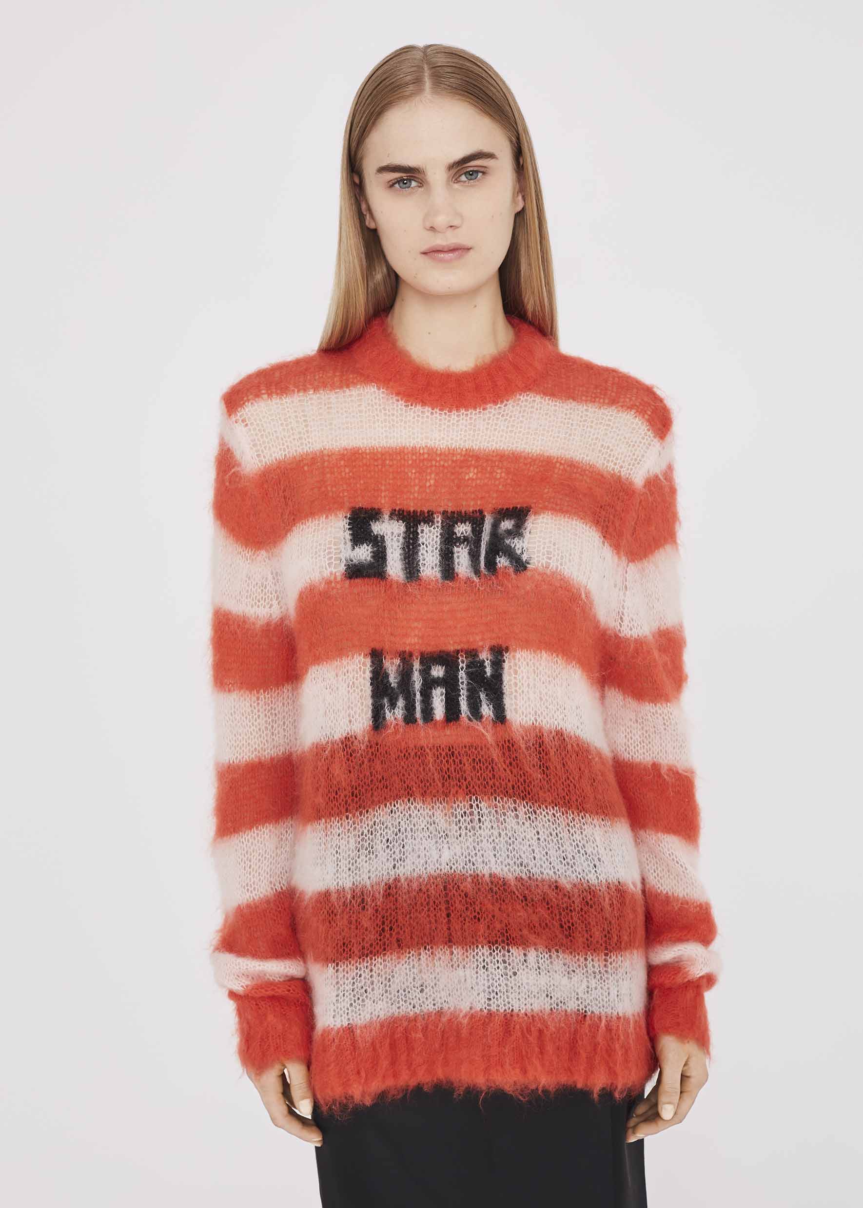 Star Man Mohair Stripe Jumper Bella Freud Bella Freud US