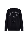 Ginsberg Is God Oversized Jumper
