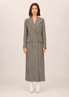 Herringbone Tweed Bianca Coat