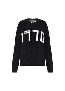 Open Stitch Oversized Jumper
