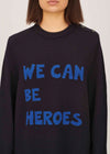 We Can Be Heroes Fisherman Jumper