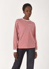 Bella Freud Long Sleeve Striped T-Shirt