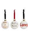 Ceramic Bauble Set