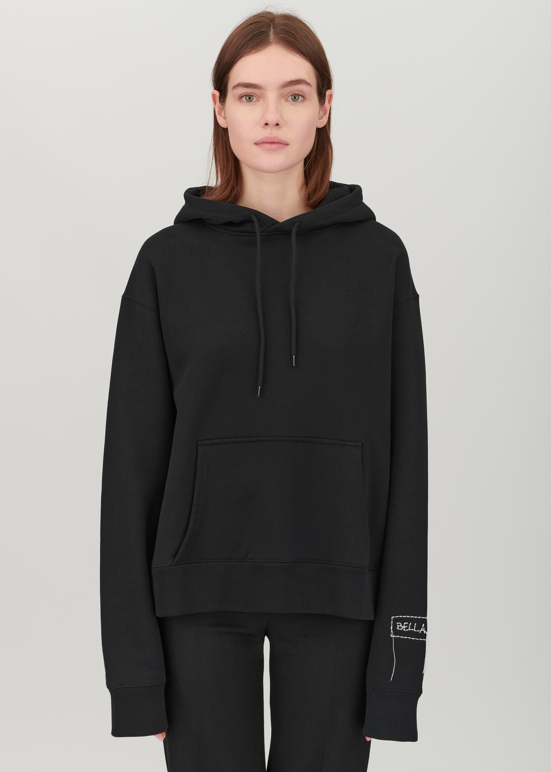 Bella Freud Hoodie in Black Bella Freud Bella Freud US