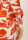 London Calling Print Last Tango Dress