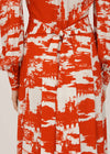 London Calling Print Last Tango Dress