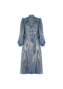 Liquid Lame Anjelica Midi Dress