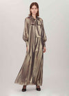 Liquid Lame Iman Long Dress