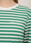 Bella Freud Long Sleeve Striped T-Shirt