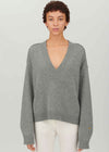 Oversized Lux V-Neck Jumper