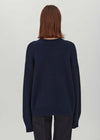 Oversized Lux V-Neck Jumper