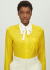 Silk Polka Dot Minnelli Shirt