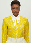 Silk Polka Dot Minnelli Shirt