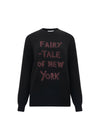 Tinsel Fairytale Of New York Oversized Jumper