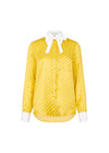 Silk Polka Dot Minnelli Shirt