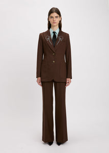 Gram Parsons Jacket Embroidered Lapel