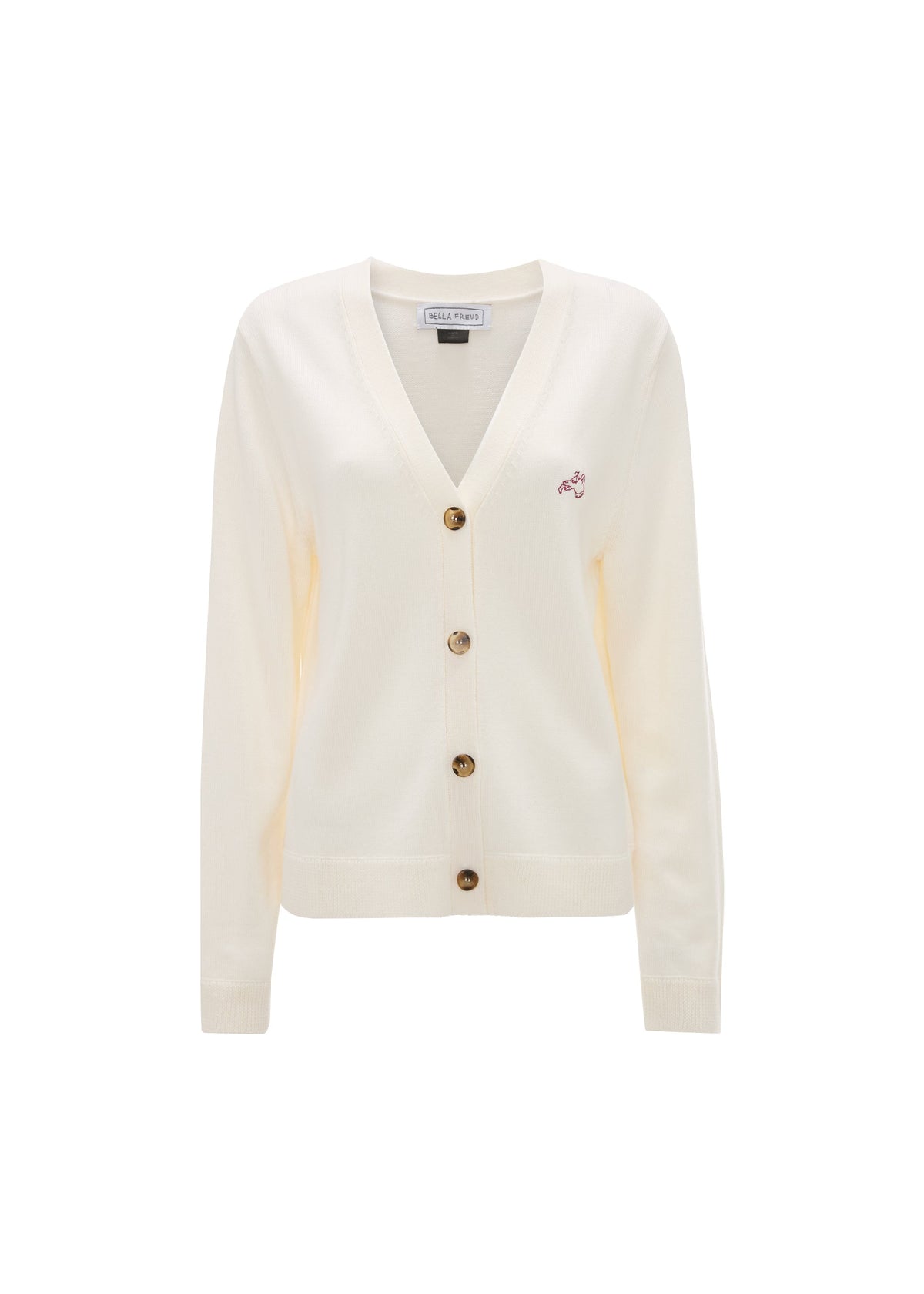 Lucian Dog Embroidered Cardigan