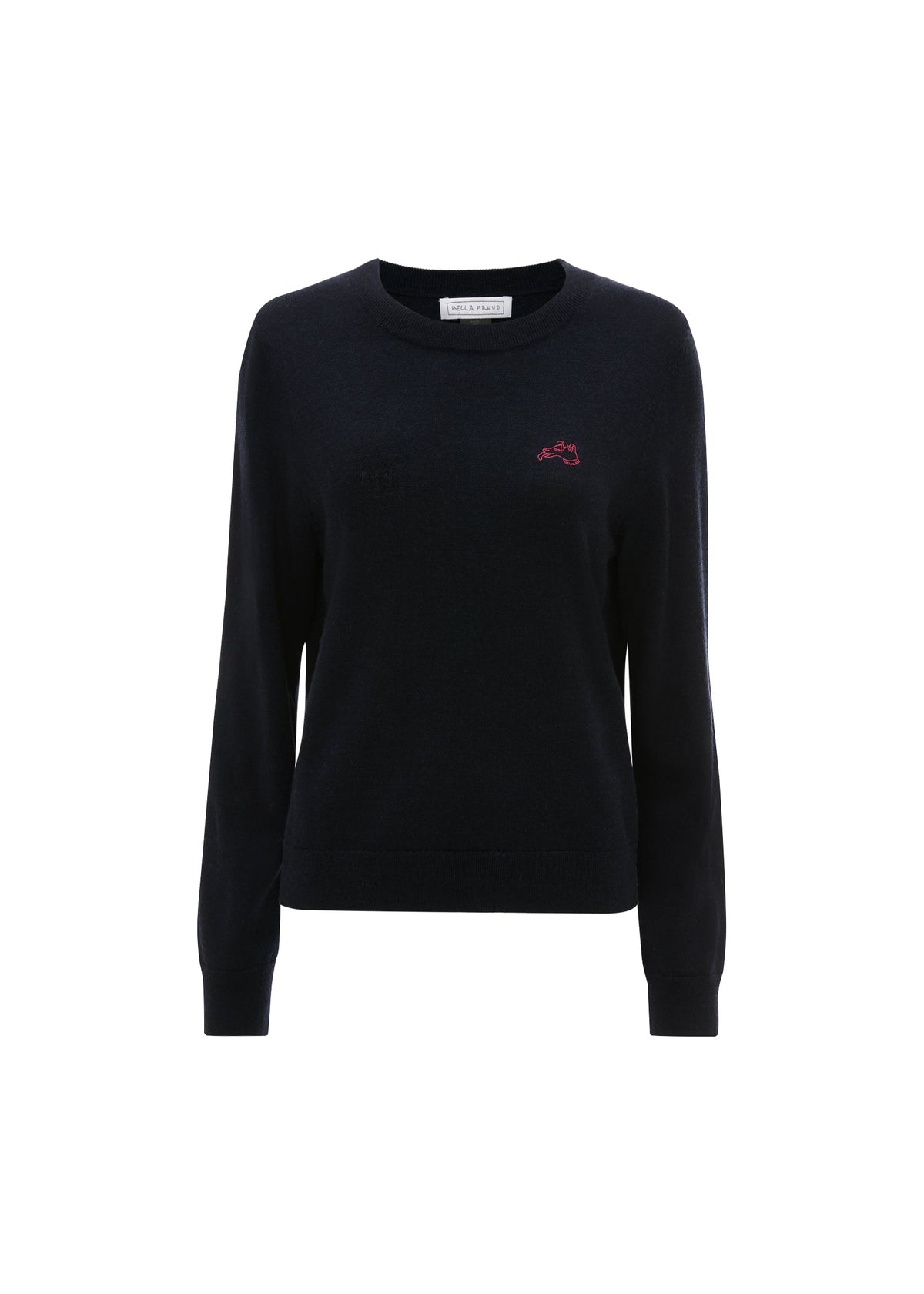 Lucian Dog Embroidered Crew