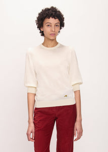 Puff Sleeve Merino Jumper