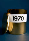 Ceramic 1970 Candle Large