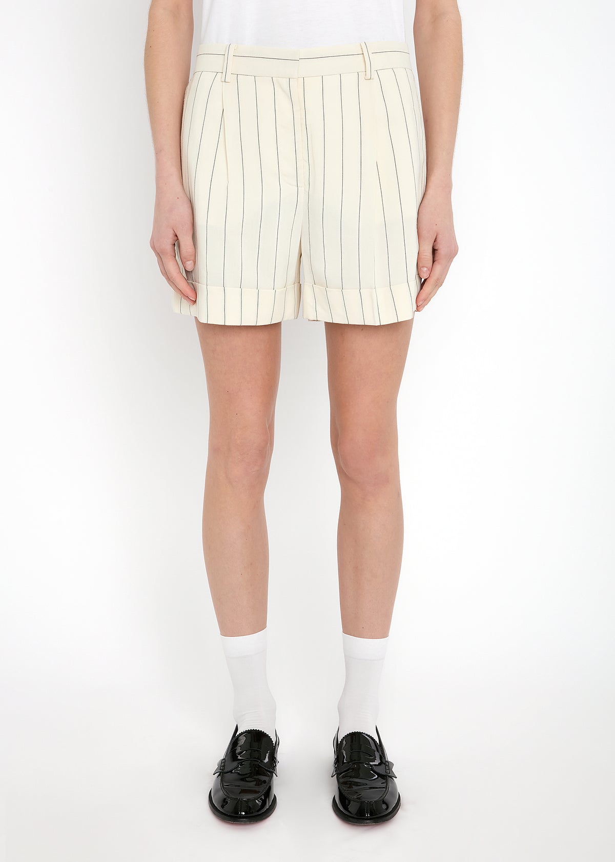 Charlie Girl Shorts Pinstripe