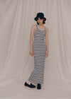 Striped Ribbed Dress