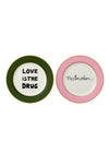 Side Plate Set - Love Is The Drug/Postmodern