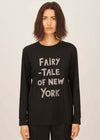 Fairytale Of New York Glitter Long Sleeve T-Shirt