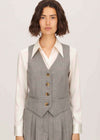 Prince Of Wales Check Chrissie Waistcoat