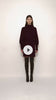 Nico Dress Burgundy Model Video 