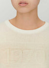 Embossed 1970 Oversized Jumper