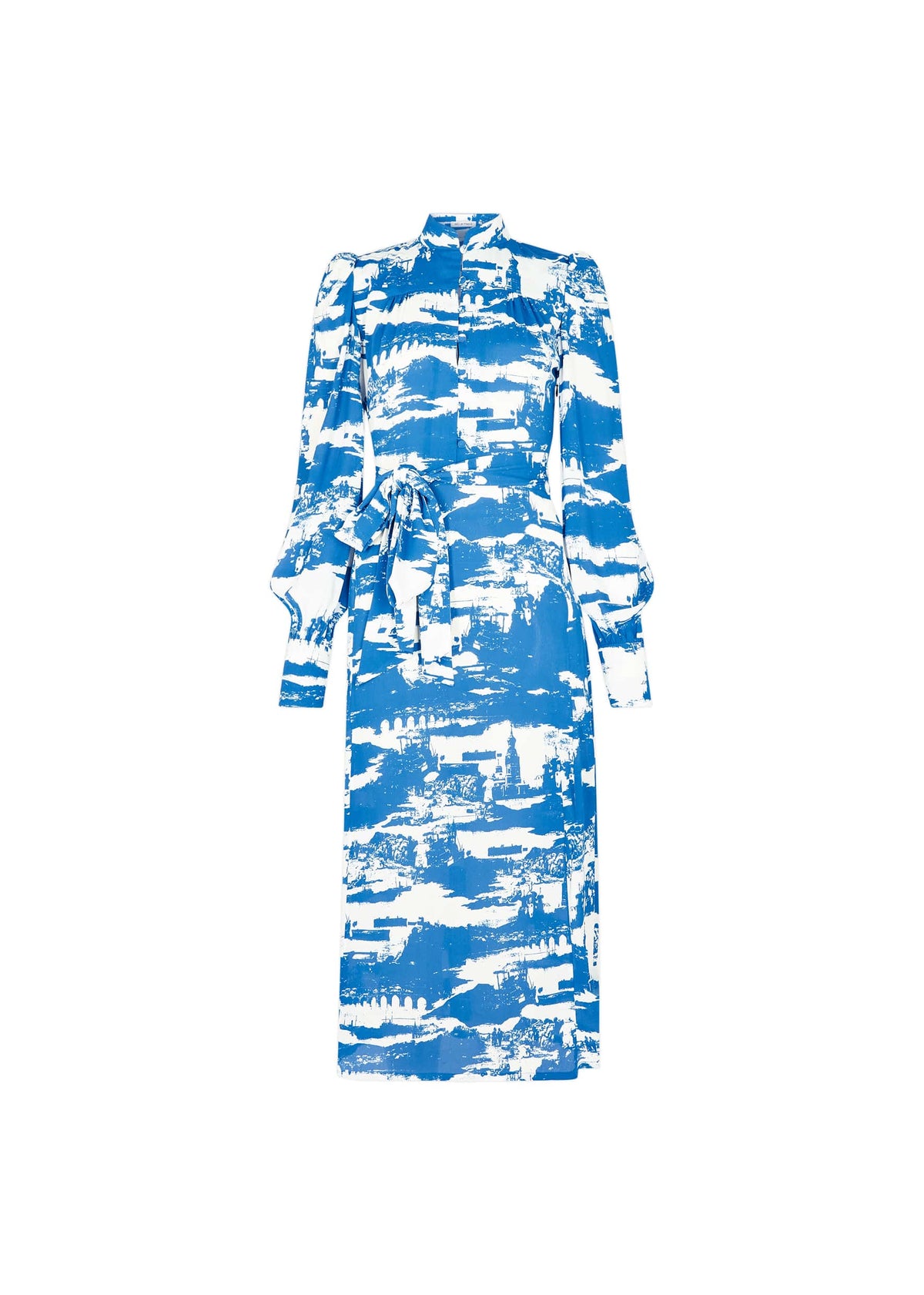 London Calling Print Last Tango Dress