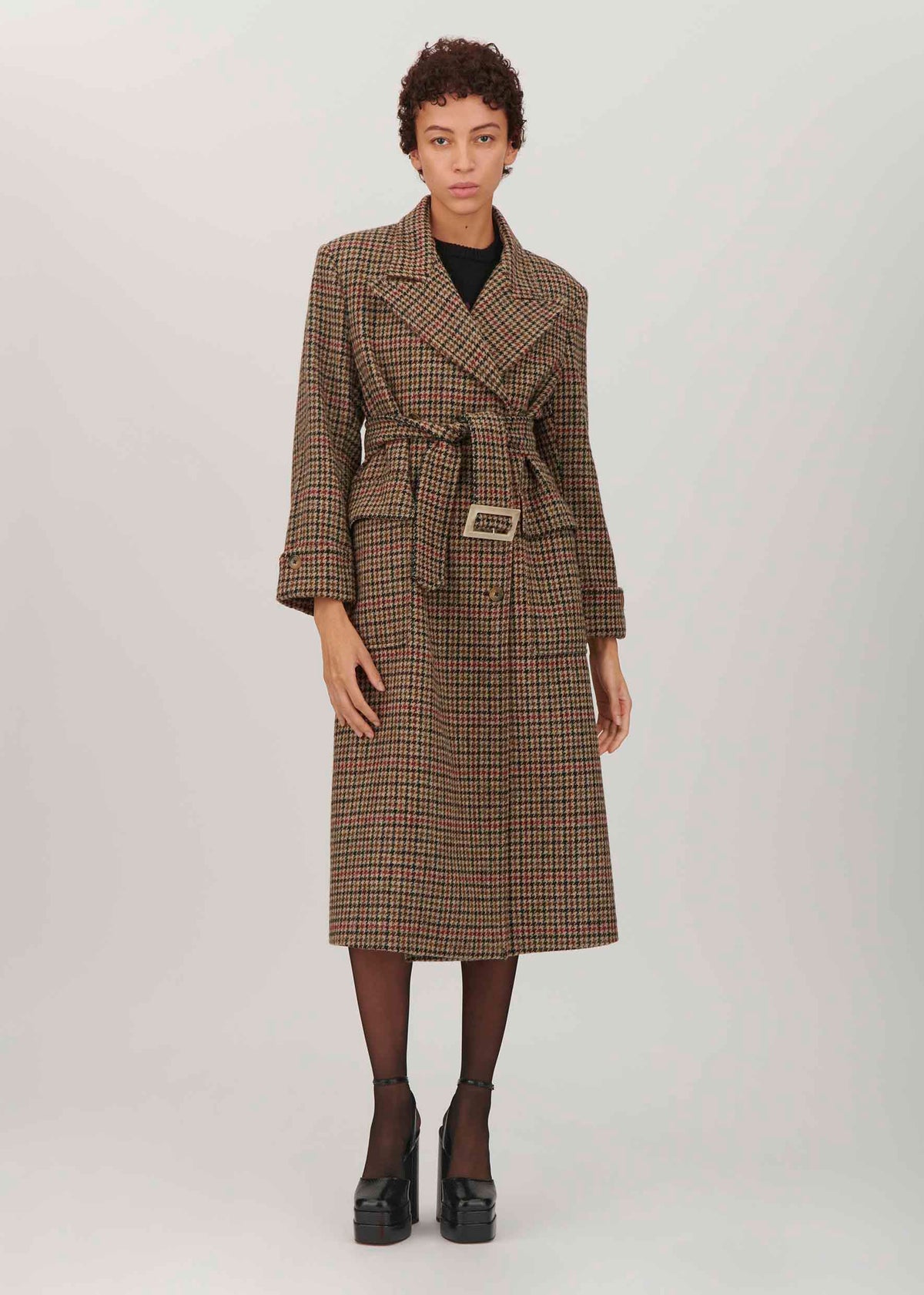 Military Tweed Coat