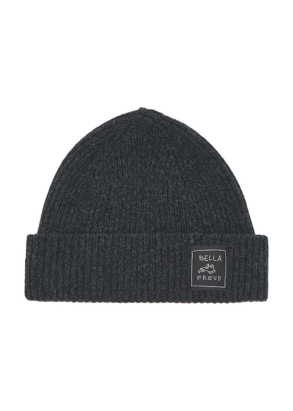 Bella Freud Ribbed Beanie Hat