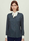 Silk Polka Dot Minnelli Shirt