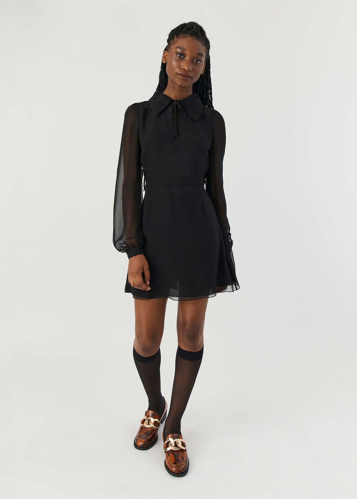 Backing Singer Silk Dress